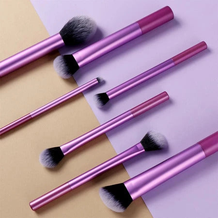 Set de brochas de maquillaje de 7 piezas